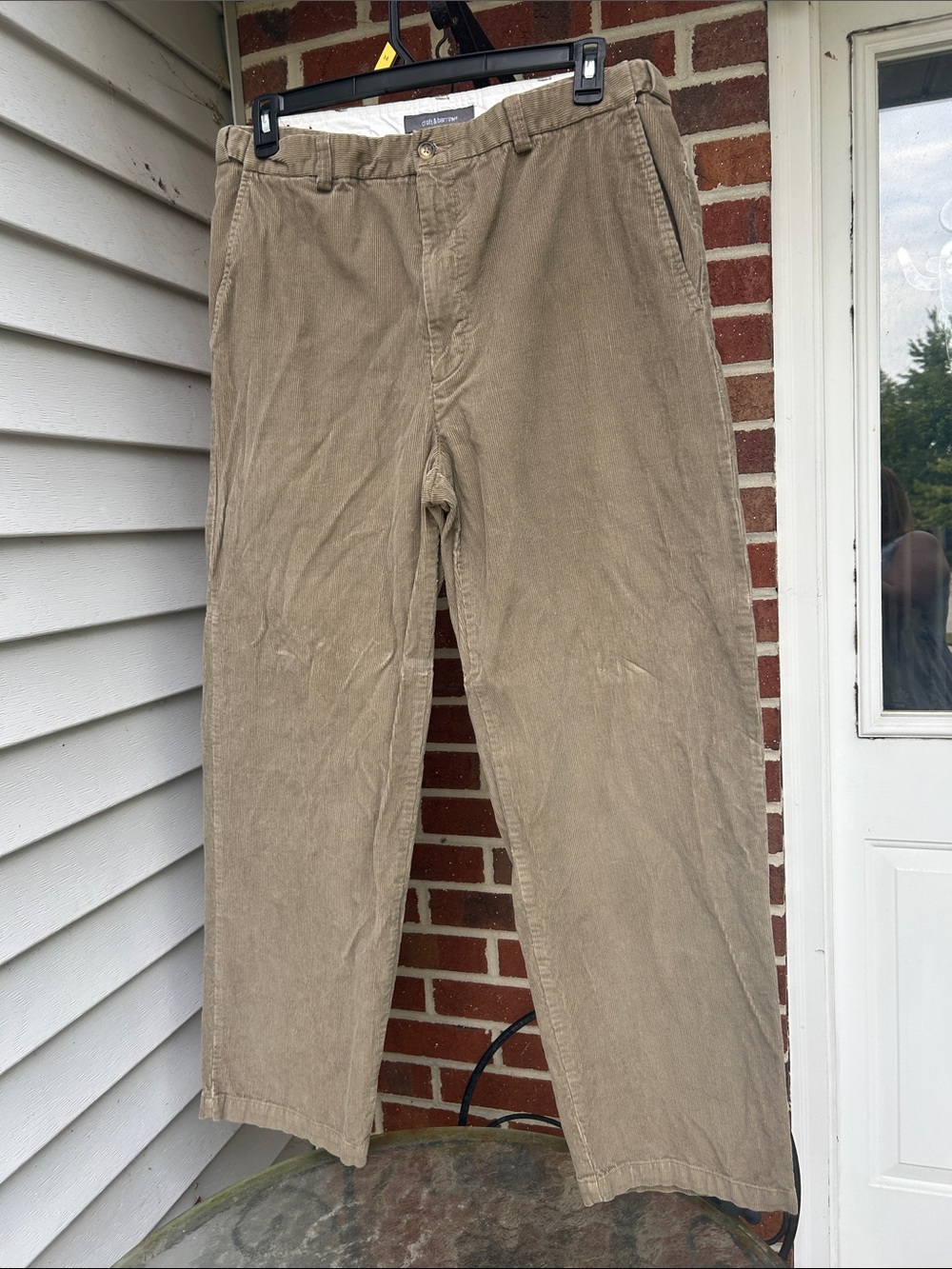Classic Men’s Khaki Corduroy Pants 38x32